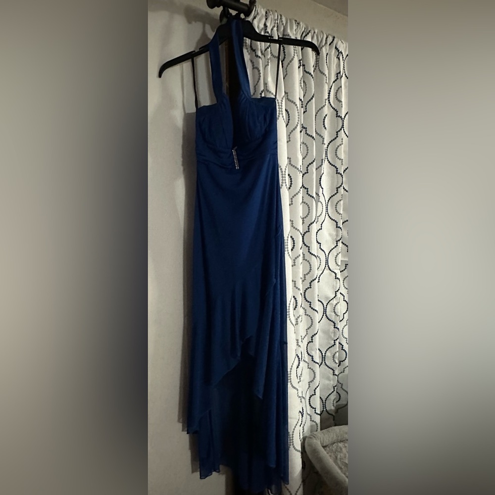 Elegant Blue Evening Dress